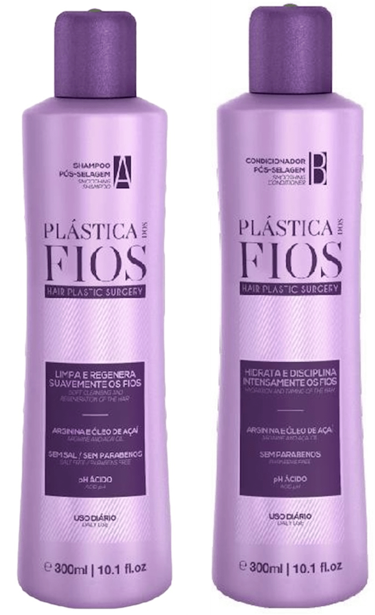 Cadiveu Dos Fios Home Care Kit includes Shampoo, Conditioner and Liso Magico - Prismax Cosmetics